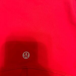 Lululemon Red Athletic Top